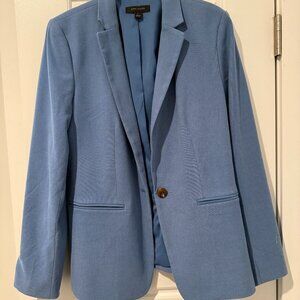 Ann Taylor Luxe Twill One Button Blazer – Size 8 - Classic Tailored Jacket